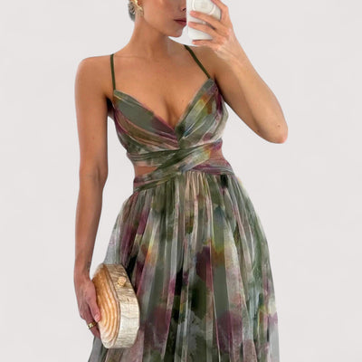 Cecilie™ | Mesh Slip Dress