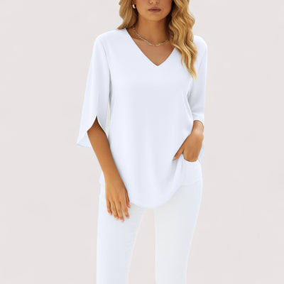 Rigmor™ | V-Neck Blouse