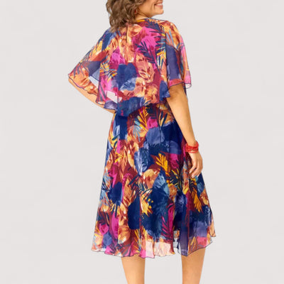Ayla™ | Bequeme Chiffonkleid
