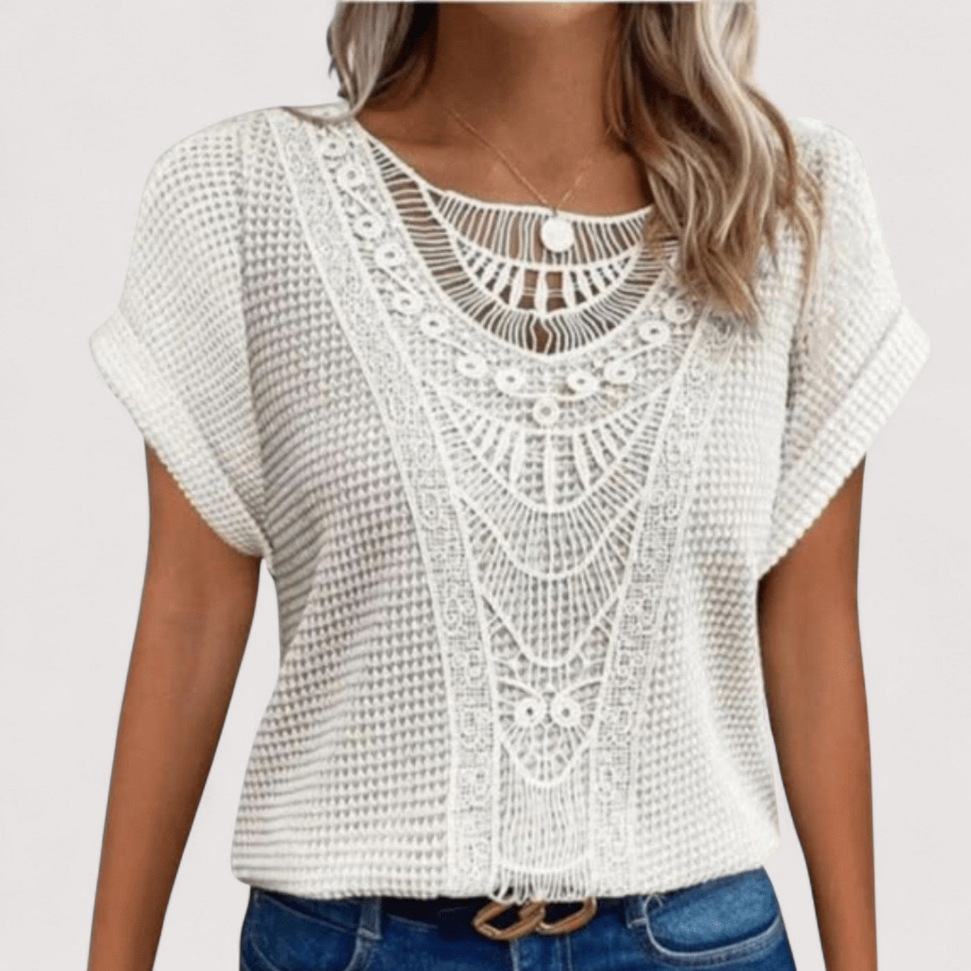 Yvonne™ | Chic Ibiza-Style Blouse