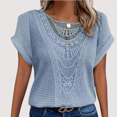 Yvonne™ | Chic Ibiza-Style Blouse