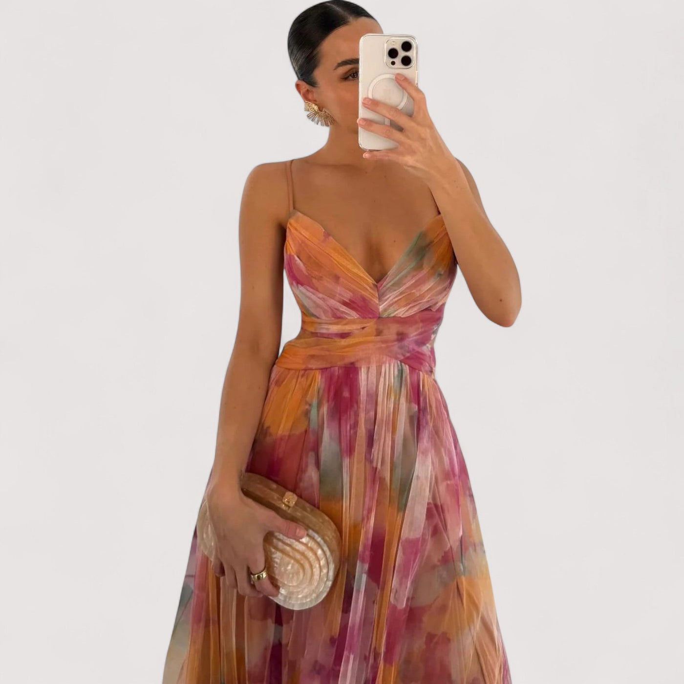 Cecilie™ | Mesh Slip Dress