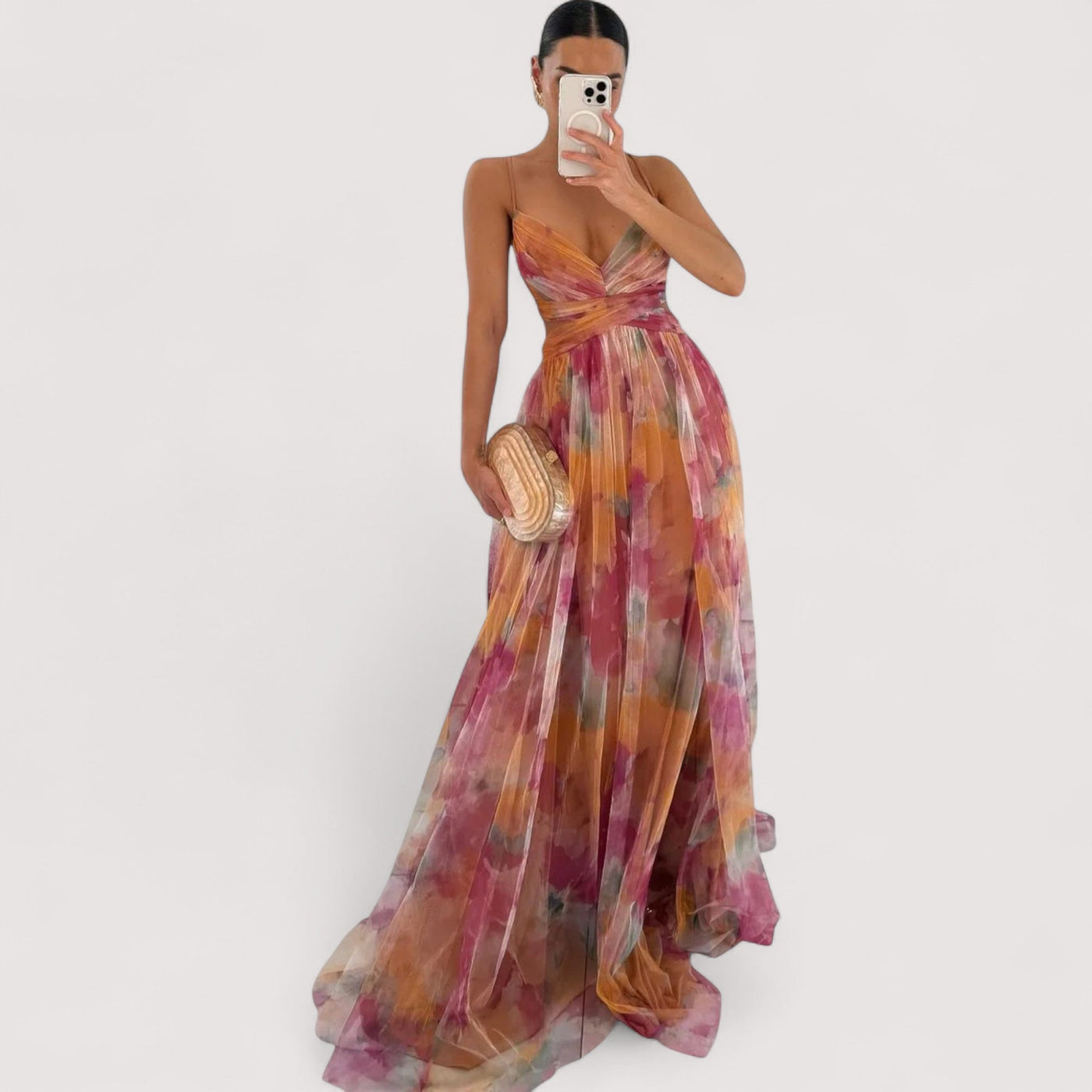Cecilie™ | Mesh Slip Dress