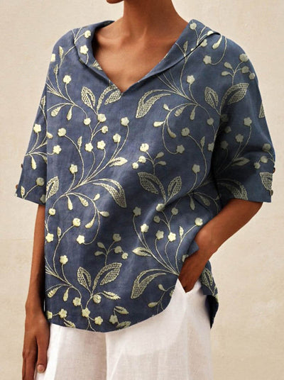 Bettina | Stilfuld Linned Top
