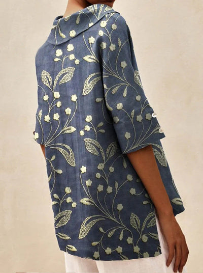 Bettina | Stilfuld Linned Top