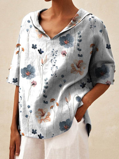 Bettina | Stilfuld Linned Top