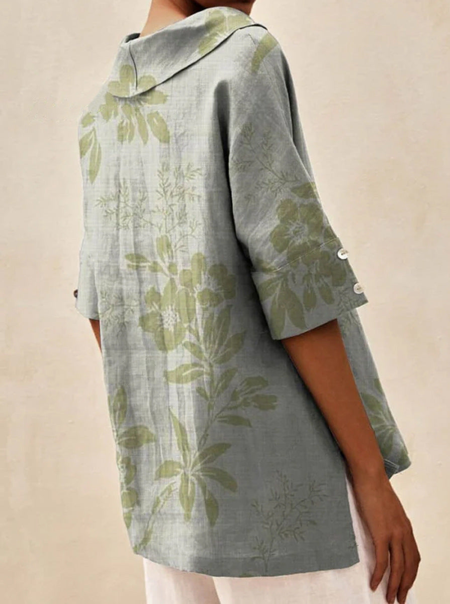 Bettina | Stilfuld Linned Top