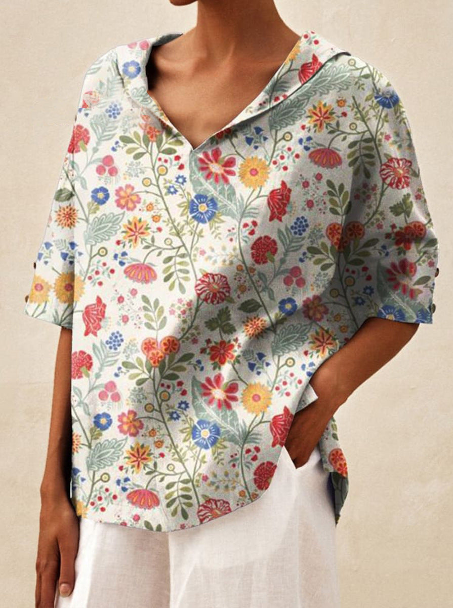 Bettina | Stilfuld Linned Top