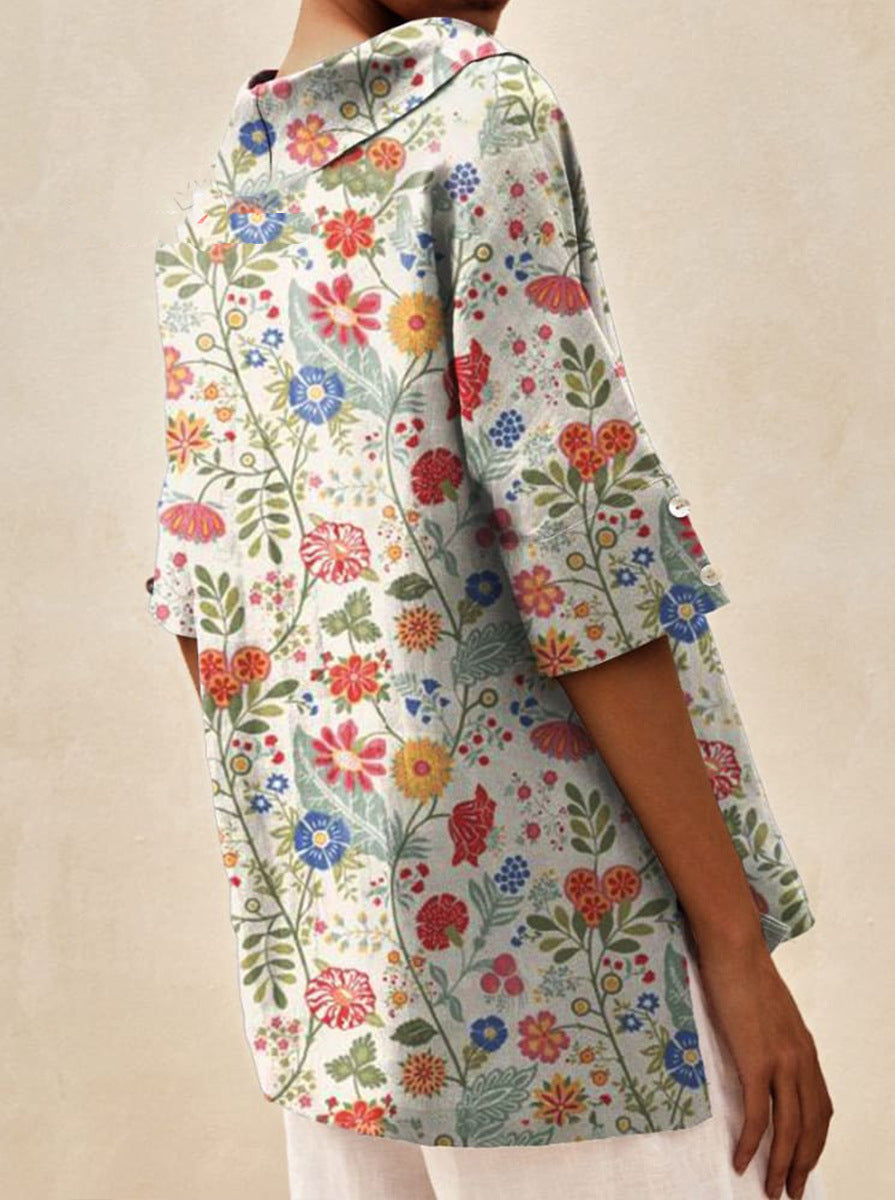 Bettina | Stilfuld Linned Top
