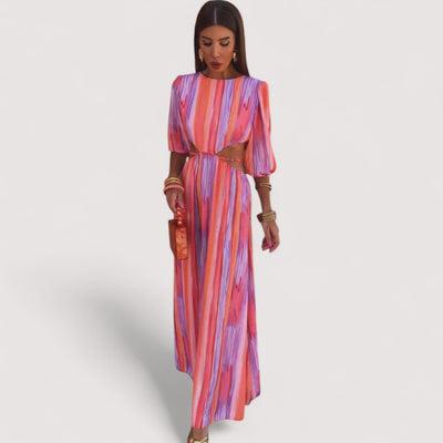 Helle™ | Elegant Kjole med Udsnit