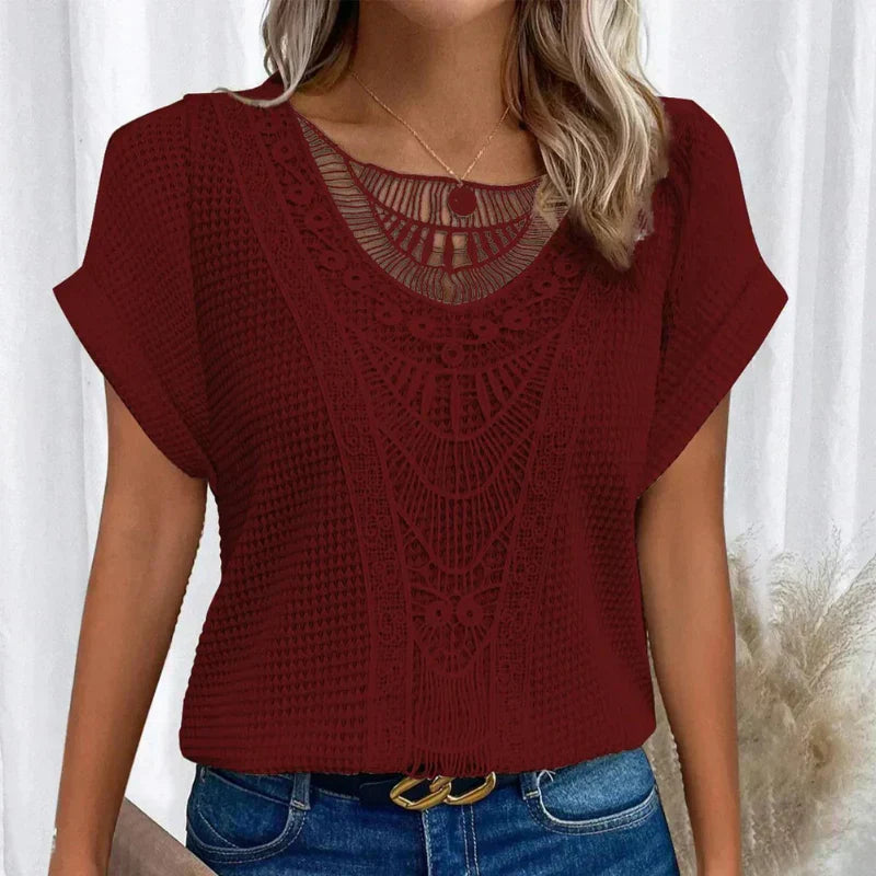 Yvonne™ | Chic Ibiza-Style Blouse
