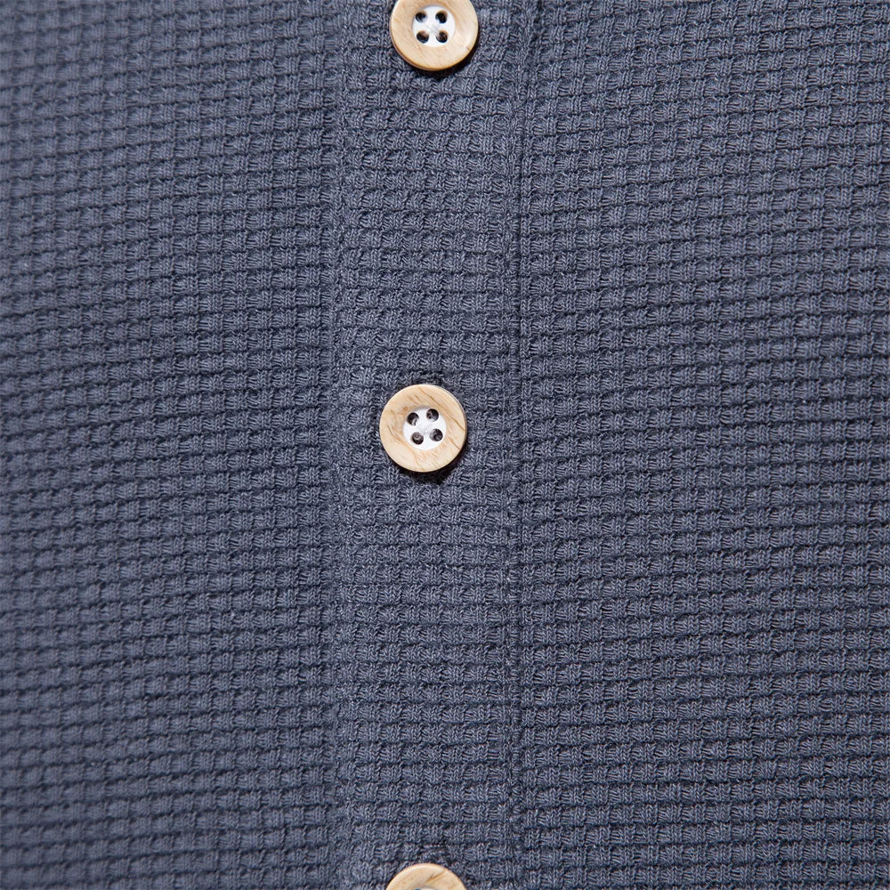 Kenneth™ | Cotton T-Shirt with Buttons