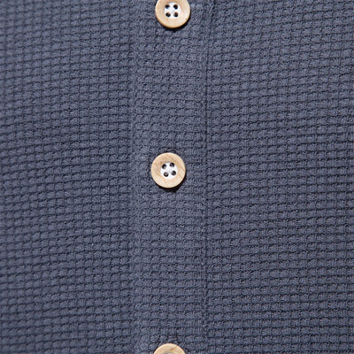 Kenneth™ | Cotton T-Shirt with Buttons