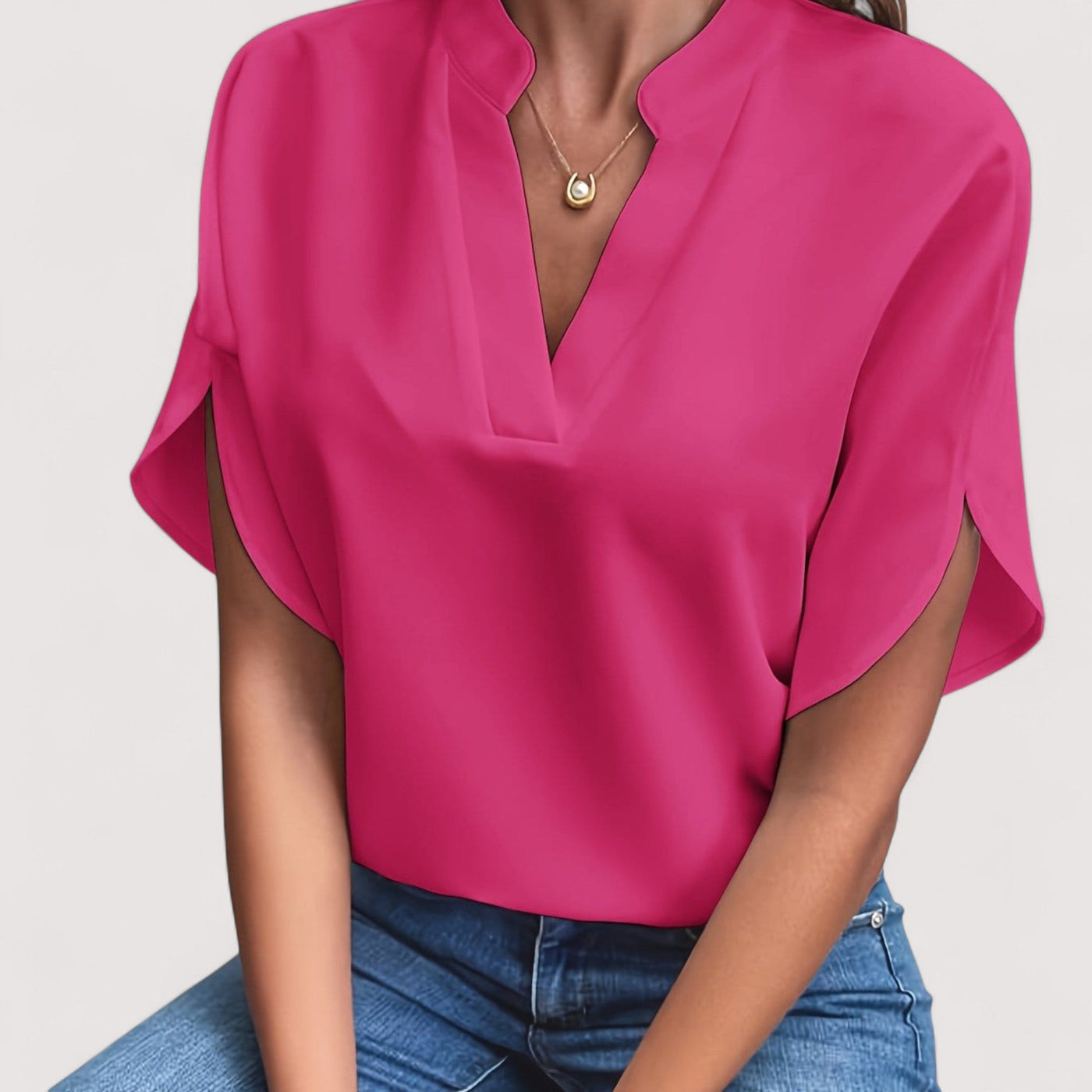 Disa™ | Draped Blouse
