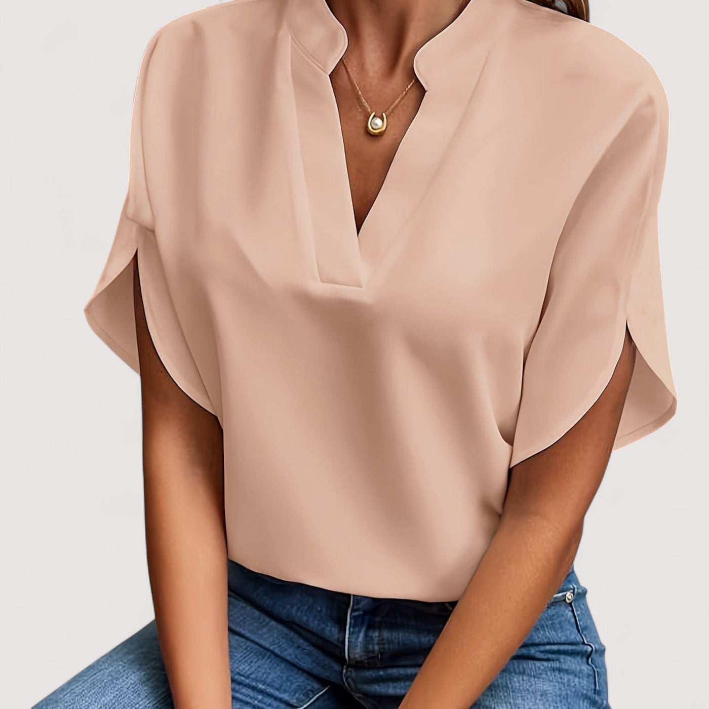 Disa™ | Draped Blouse
