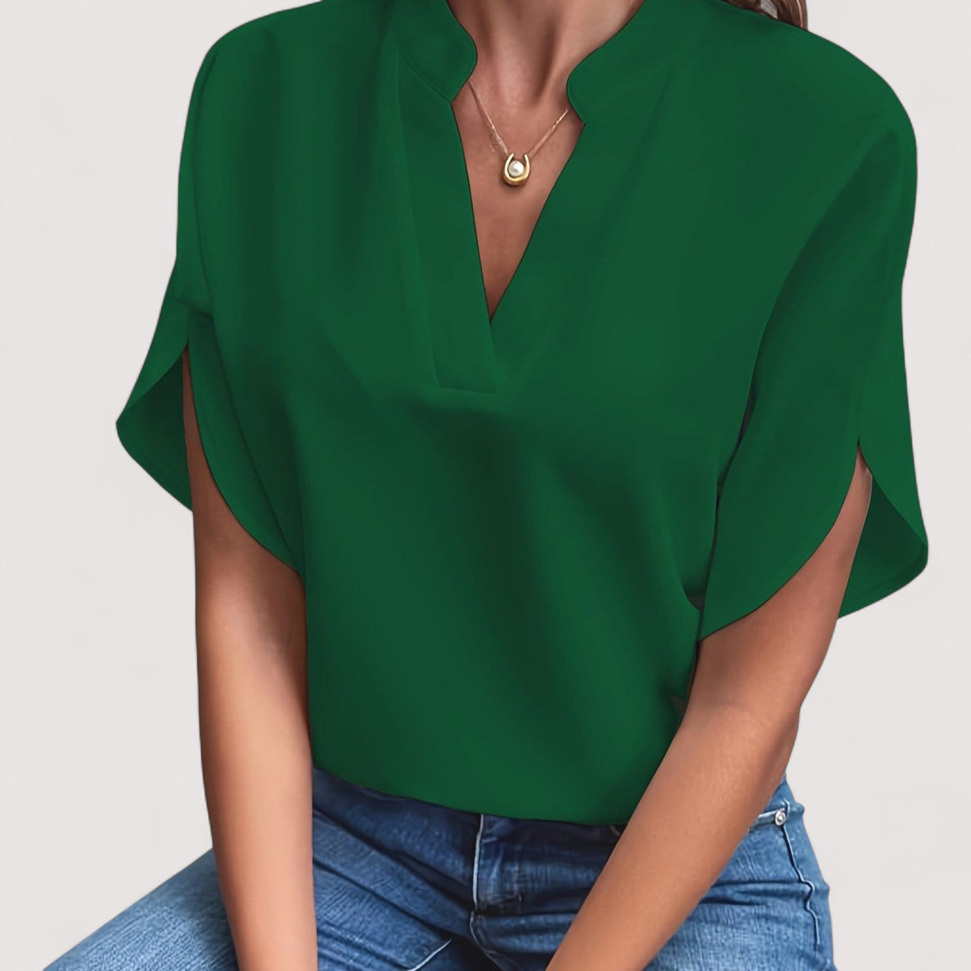Disa™ | Draped Blouse